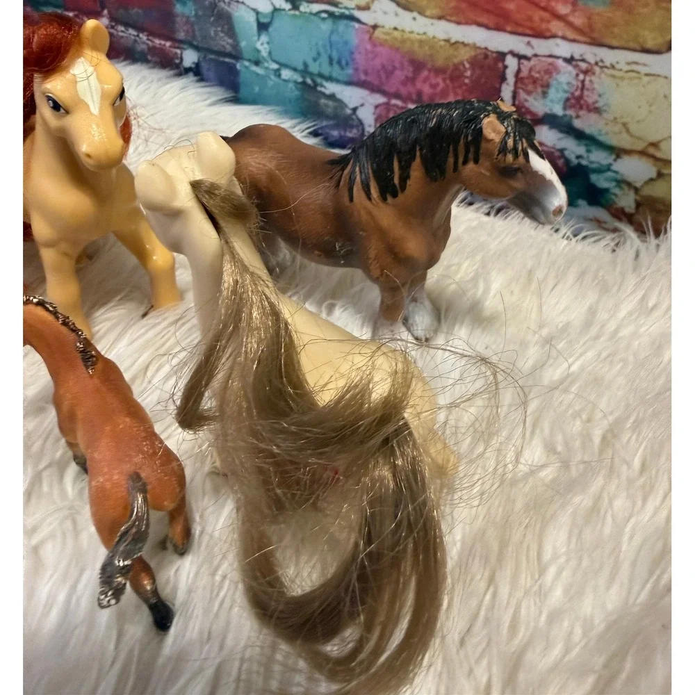 Mixed Toy Horse Pony Lot Hasbro My Little Pony G3 Realistic Figurines 10pc